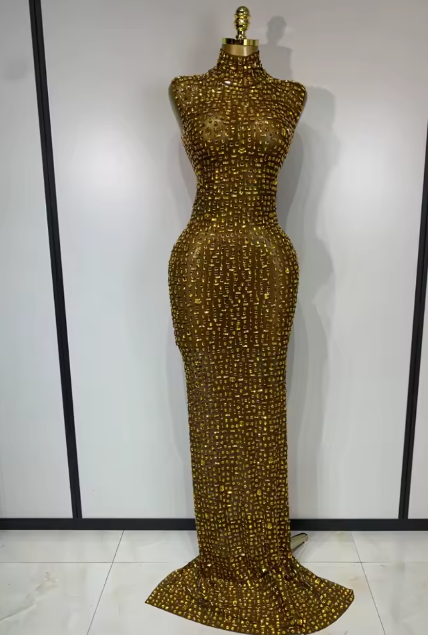 Denique Rhinestone Dress