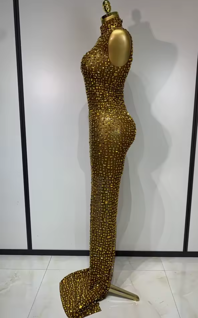 Denique Rhinestone Dress