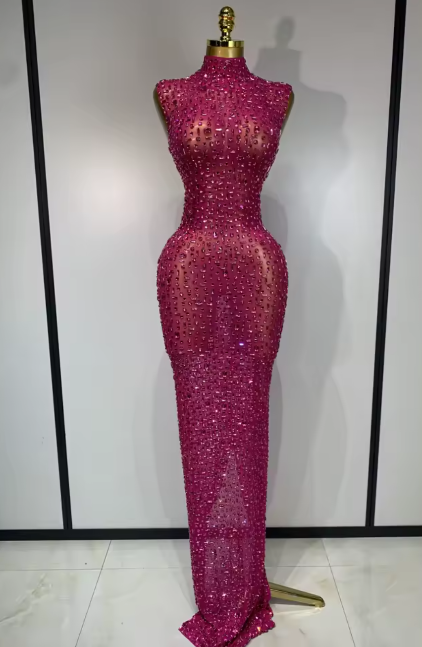 Denique Rhinestone Dress