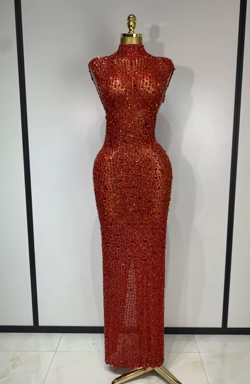 Denique Rhinestone Dress