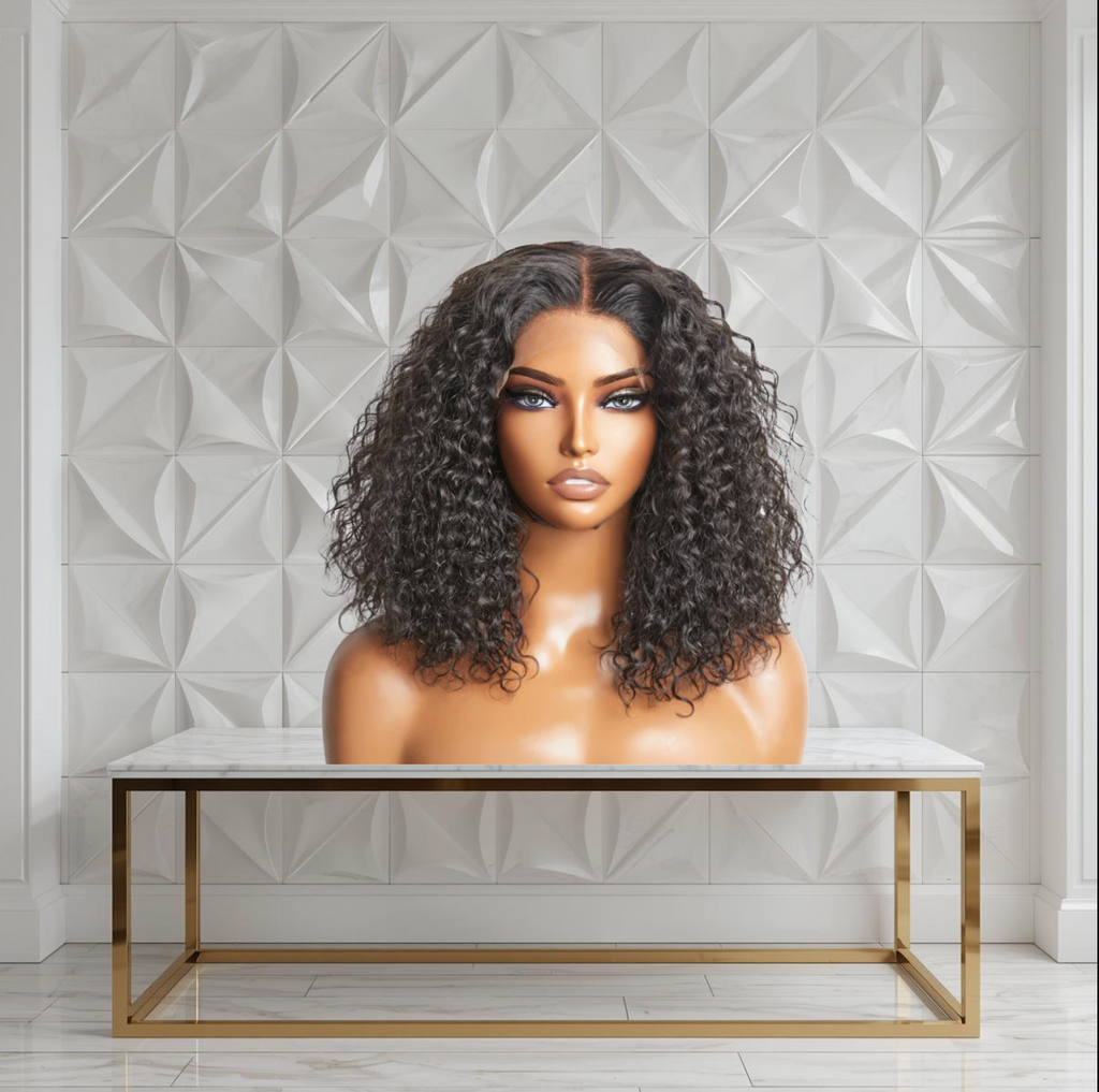 Water Wave Closure Bob Wig