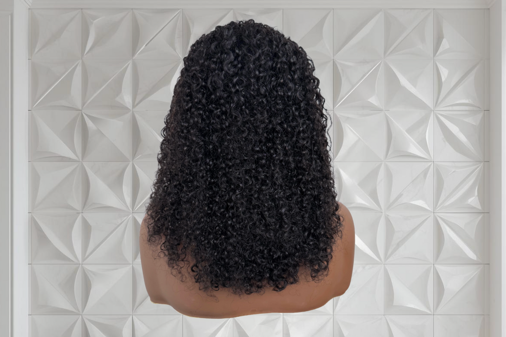 Messy Curly Half Wig