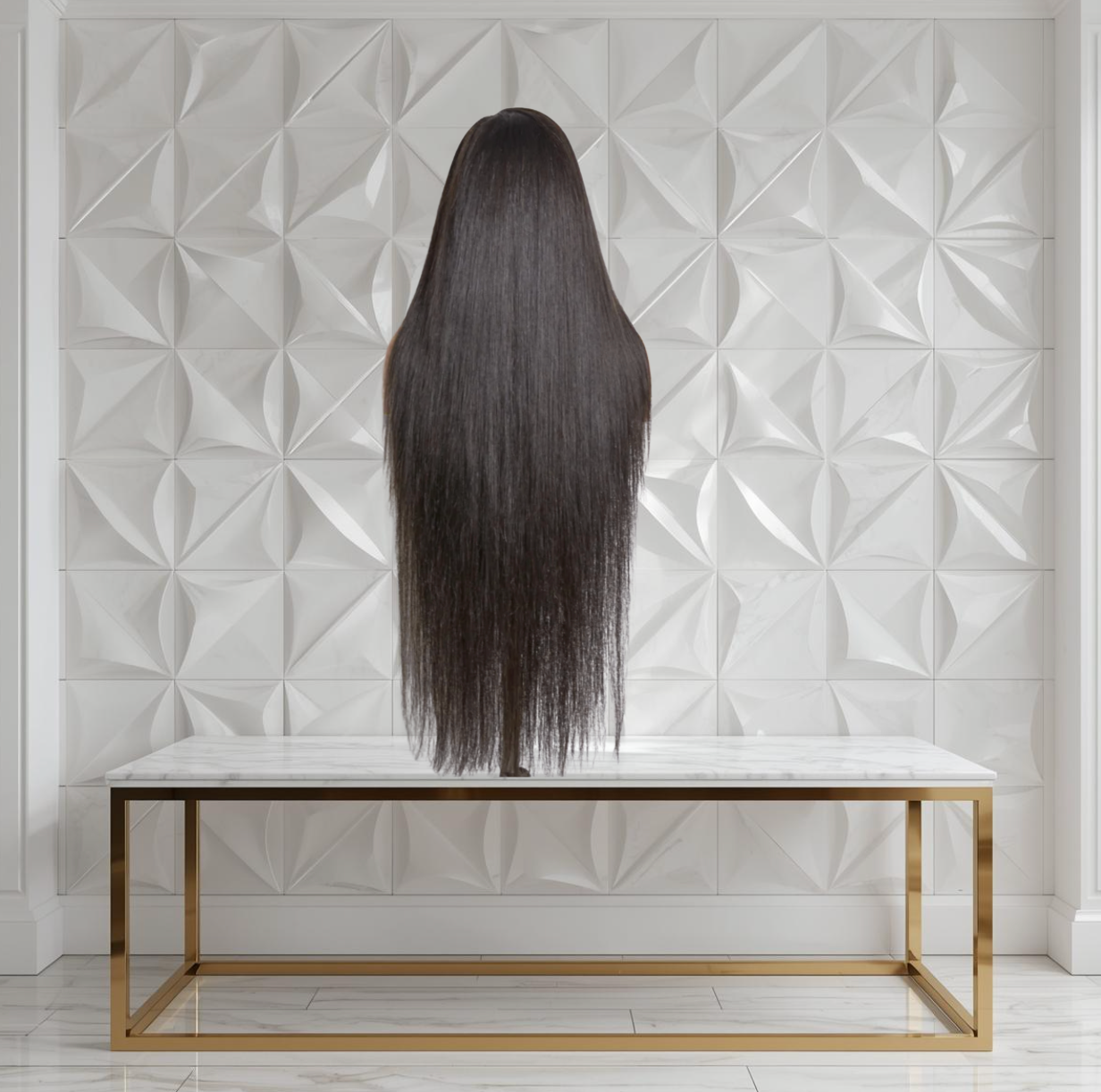 Straight Full Frontal Wig